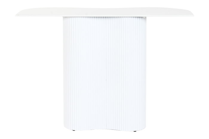 DKD Home Decor Loftcarter Consola Blanco Metal 100 x 38 x 72 cm