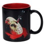 SD Toys Pack de Regalo Viernes 13: Taza de Cerámica, Póster y Llavero Metálico de Jason Voorhees