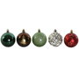 DKD Home Decor Set de 30 Bolas de Decoración Multicolor 6cm