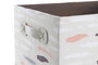 DKD Home Decor Set de 3 Cestos Pinceladas de Poliéster