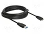 DeLOCK Cable USB 3.2 Gen 1 Tipo-A a Micro-B 5 m Negro