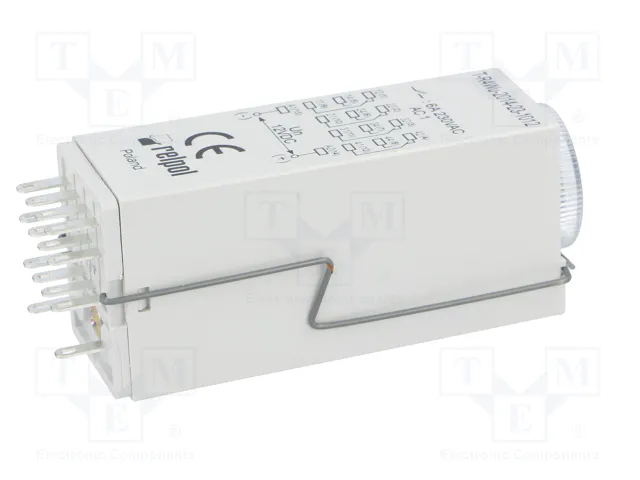 RELPOL Relé de tiempo T-R4 12VDC 4PDT