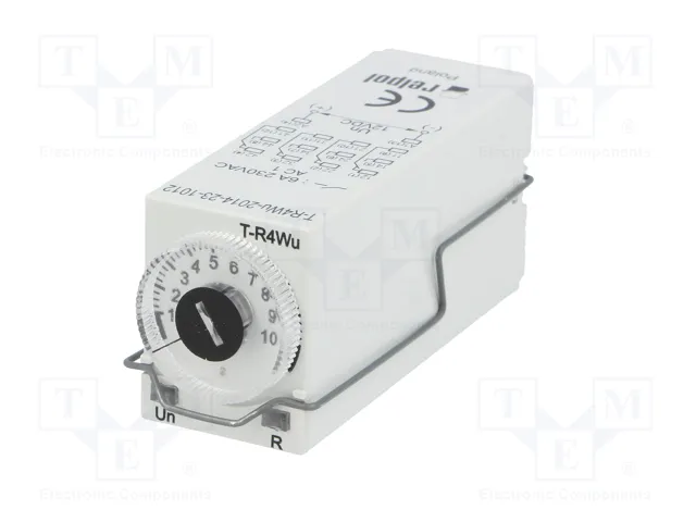 RELPOL Relé de tiempo T-R4 12VDC 4PDT