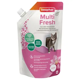 Beaphar Neutralizador de Olor para Arena de Gato Multifresh, Elimina Malos Olores, Biodegradable, pH Neutro, 400 gr
