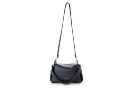 Vince Camuto Trieste - Bolso Azul Marino de Piel de Polivinilo, Elegante y Sofisticado, Ideal para Cualquier Ocasión, 29x11x16cm