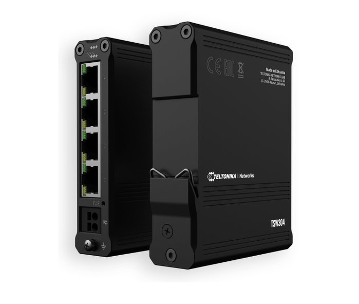 Teltonika TSW304 Switch Gigabit Ethernet Industrial con PoE Teltonika TSW304 Switch Gigabit Ethernet Industrial con PoE