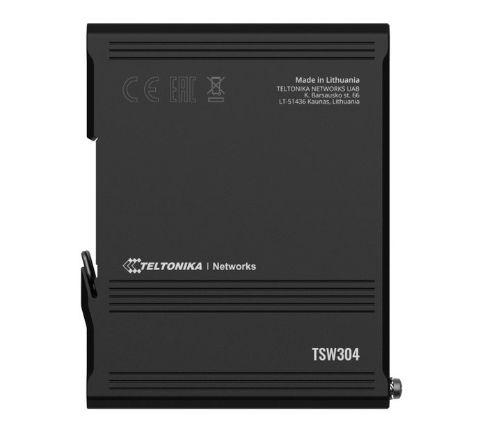 Teltonika TSW304 Switch Gigabit Ethernet Industrial con PoE Teltonika TSW304 Switch Gigabit Ethernet Industrial con PoE
