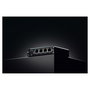 Teltonika TSW304 Switch Industrial 4 Puertos Gigabit con PoE Pasivo y Montaje en Rail DIN - 8 Gb/s, IP30, Aluminio Negro