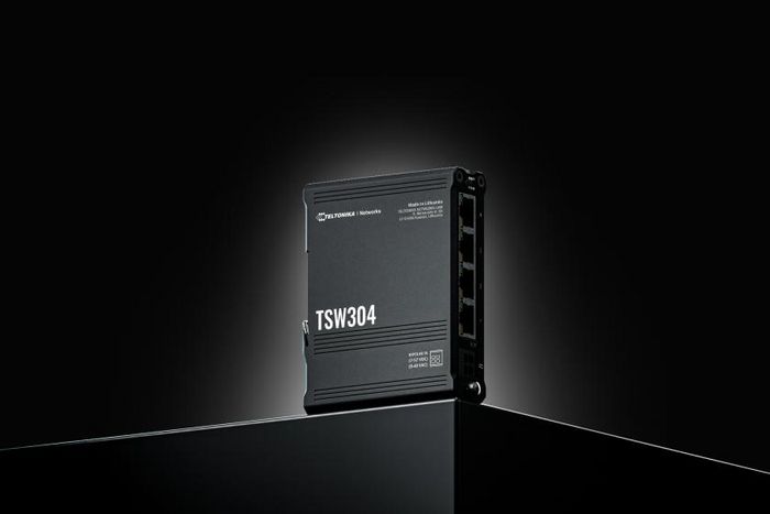 Teltonika TSW304 Switch Gigabit Ethernet Industrial con PoE Teltonika TSW304 Switch Gigabit Ethernet Industrial con PoE