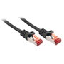 Lindy Cable de red Cat6 S/FTP Basic Negro 5 m