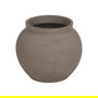 Macetero Gris Cerámica Decoración 34 X 34 X 33 cm