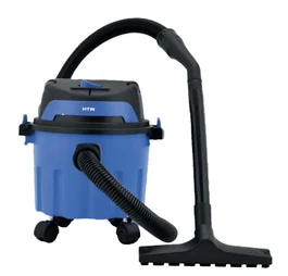 HTW HTW-ASP10-WAD Aspiradora de tambor de 10 L, Seca y húmeda, 1000 W, Azul