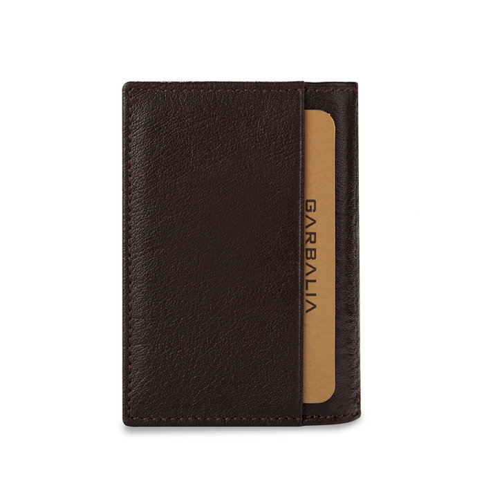 Zoozie Bags Cartera Vera - Marrón de Piel Auténtica para Hombre