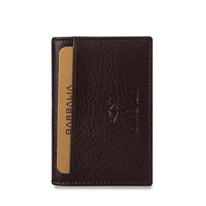 Zoozie Bags Cartera Vera - Marrón de Piel Auténtica para Hombre