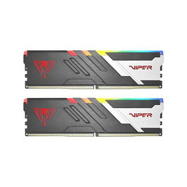 Patriot Viper Venom RGB DDR5 32GB (2x16GB) 6800MHz DIMM Kit - PVVR532G680C34K - Intel XMP Ready, Negro