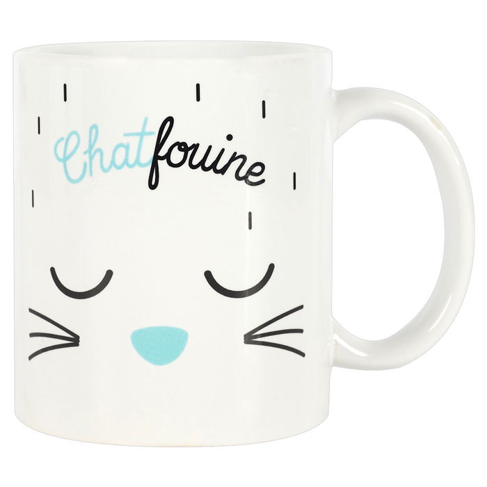 The Concept Factory Mug Gato 330 Ml Cerámica