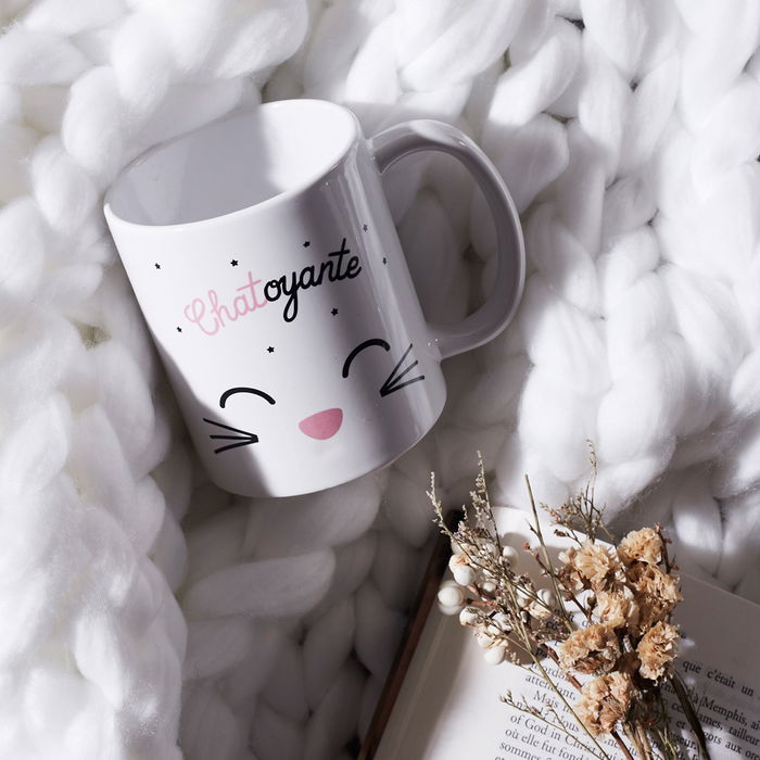 The Concept Factory Mug Gato 330 Ml Cerámica