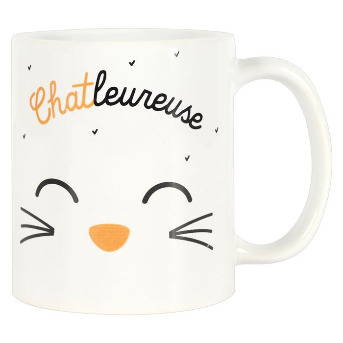 The Concept Factory Mug Gato 330 Ml Cerámica