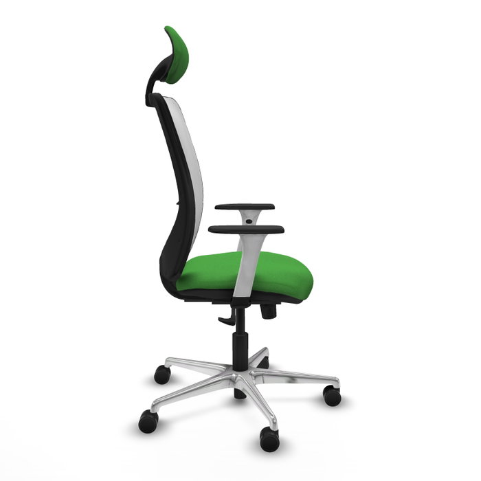 PIQUERAS Y CRESPO Silla de oficina Zulema con mecanismo Sincro, Verde y Blanco PIQUERAS Y CRESPO Silla de oficina Zulema con mecanismo Sincro, Verde y Blanco