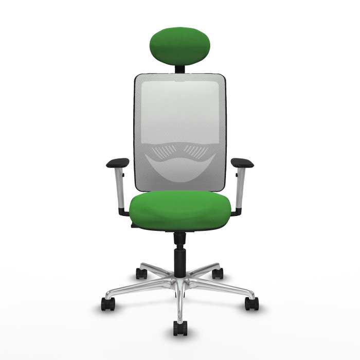 PIQUERAS Y CRESPO Silla de oficina Zulema con mecanismo Sincro, Verde y Blanco PIQUERAS Y CRESPO Silla de oficina Zulema con mecanismo Sincro, Verde y Blanco