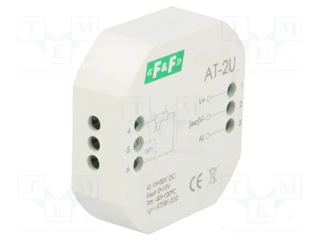 F&F Transductor de temperatura AT-2U