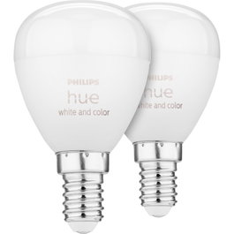 Philips Hue LED Luster E14 Pack de 2