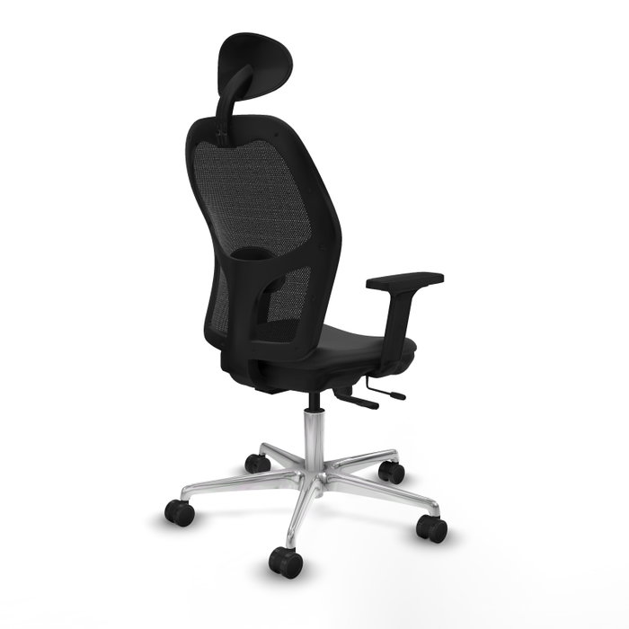PIQUERAS Y CRESPO Silla de oficina Jorquera con mecanismo Sincro/Traslack Gris oscuro y Negro PIQUERAS Y CRESPO Silla de oficina Jorquera con mecanismo Sincro/Traslack Gris oscuro y Negro