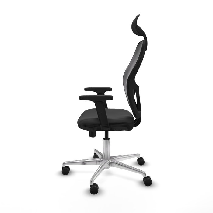PIQUERAS Y CRESPO Silla de oficina Jorquera con mecanismo Sincro/Traslack Gris oscuro y Negro PIQUERAS Y CRESPO Silla de oficina Jorquera con mecanismo Sincro/Traslack Gris oscuro y Negro