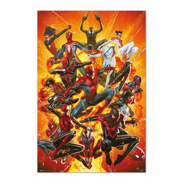 ERIK Poster Spiderman Marvel 91,5x61cm Impreso en Papel Brillo Alta Calidad 150gr