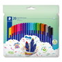 Staedtler Triplus Color 323 Rotuladores Triangulares con 20 Colores Surtidos en Estuche