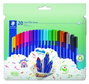 Staedtler Triplus Color 323 Rotuladores Triangulares con 20 Colores Surtidos en Estuche