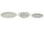 DKD Home Decor Set de Vajilla de Porcelana Floral Verde de 18 Piezas