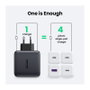 Ugreen 40747 Cargador de 100 W con 3 Puertos USB Tipo C Negro