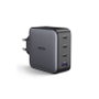 Ugreen 40747 Cargador de 100 W con 3 Puertos USB Tipo C Negro
