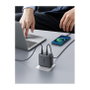 Ugreen 40747 Cargador de 100 W con 3 Puertos USB Tipo C Negro