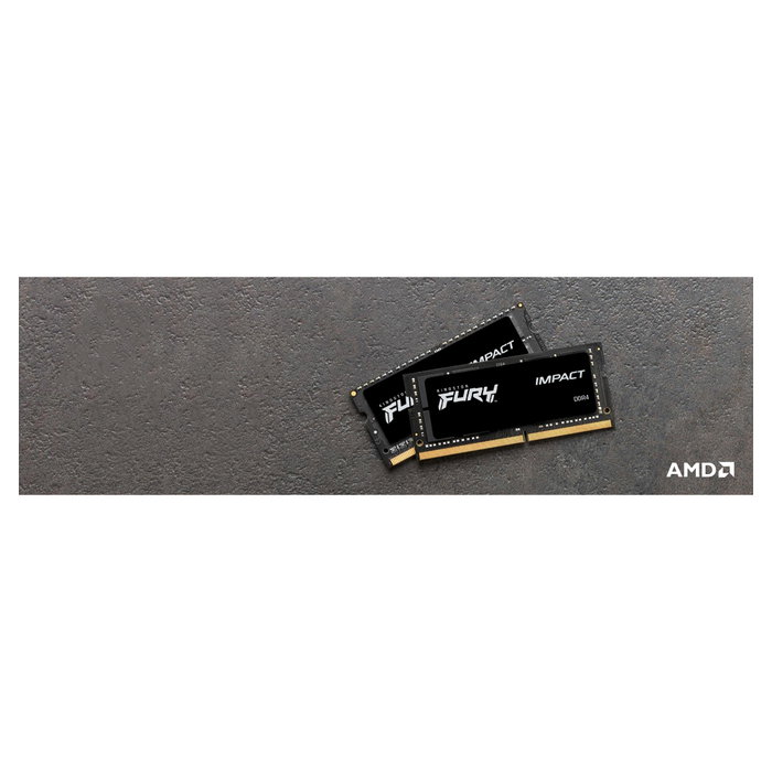 Kingston FURY Impact 64GB (2x32GB) DDR4 3200MHz 3200MT/s SO-DIMM Memoria RAM para Portátil