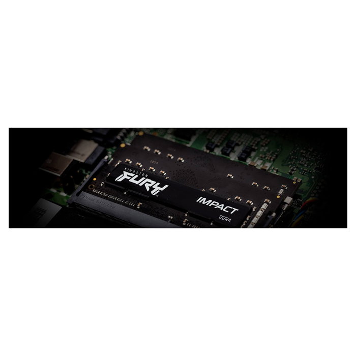 Kingston FURY Impact 64GB (2x32GB) DDR4 3200MHz 3200MT/s SO-DIMM Memoria RAM para Portátil