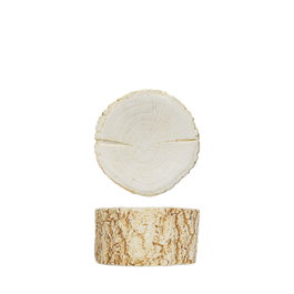 Summa Premium Plato Llano Organ Tronco Crema 13x12cm