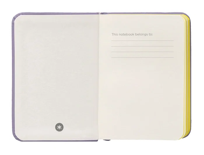 Antartik Cuaderno A7 Tapa Dura Hojas Lisas Morado y Amarillo 80 Hojas 80gr FSC Antartik Cuaderno A7 Tapa Dura Hojas Lisas Morado y Amarillo 80 Hojas 80gr FSC