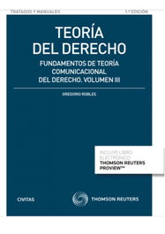 Teoría del Derecho, Gregorio Robles Morchón - CIVITAS