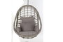 DKD Home Decor Sillón Colgante Terraza y Jardín Colección Breeze Gris 70 x 110 x 90 cm