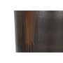 DKD Home Decor Ánfora de Cerámica Vidriada Marrón Oscuro
