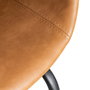 Silla Camel Metal / Simil Piel 59 X 50,50 X 81,50 cm (Set de 2)