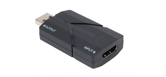 Fonestar Capturadora de Video HDMI USB 2.0 para Streaming, Entrada 4K@30Hz Salida 1080p@60Hz, Compatible con Windows, Mac, Linux