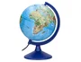 Liderpapel Globo Terráqueo con Luz Físico y Político con Animales Diámetro 20 cm