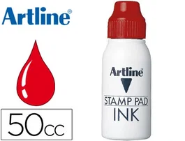 Artline Tinta para Tampón Roja 50 cc