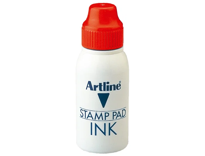 Artline Tinta para Tampón Roja 50 cc