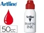 Artline Tinta para Tampón Roja 50 cc