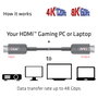 Club 3D Cable HDMI CAC-1376 Activo Óptico 8K60Hz 10m