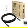 Club 3D CAC-1376 Cable HDMI Activo Óptico A-A 8K 60Hz 48 Gbps, 10 metros, Negro, ARC, HDR